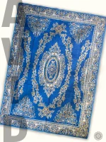 روفرشی مخمل مهتاب 6 متری رنگ فیروزه ای