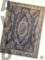 روفرشی مخمل مدل مهتاب 6 متری رنگ فیلی